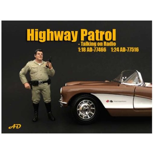 American Diorama Figure  (Police Series - Highway Patrol Figure IV)
